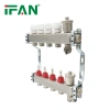 IFAN ASTM F877 Floor Heating Manifold 16mm 2-5 Holes details Picture